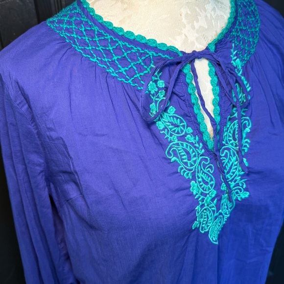 Athleta Tallulah Blue Tunic Coverup Size S - Picture 3 of 8
